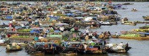 Saigon- Marché flotant 2jours 1 nuit