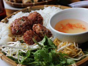 Bun Cha, une des spécialités à Ha Noi